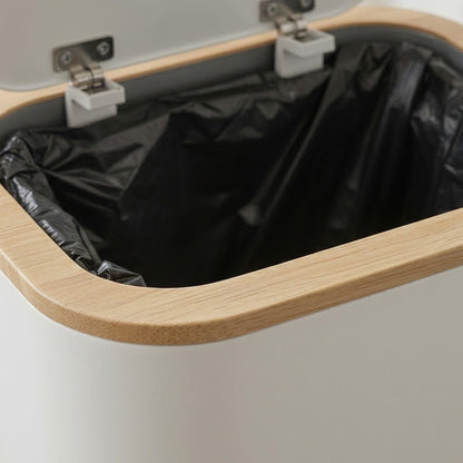 ZENBIN – Cestino per rifiuti da bagno semplice con sistema di coperchio intelligente