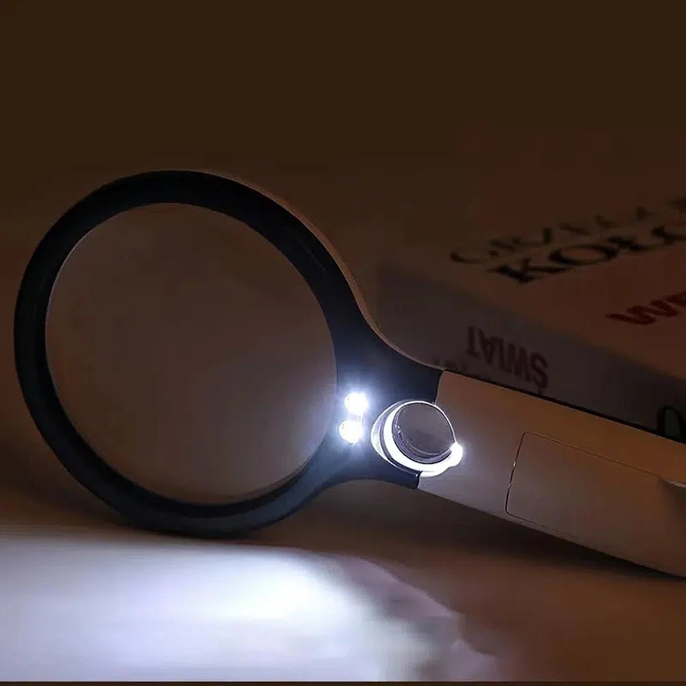 KLARBLICK – Ingranditore manuale a LED da 45x per una visione precisa