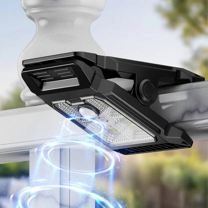 FIXLICHT – Luce a clip solare intelligente per uso all'aperto