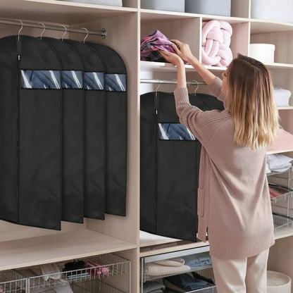GUARDAROBA – Coperture per capi d'abbigliamento traspiranti, confezione da 5 pezzi, per protezione e organizzazione nel guardaroba
