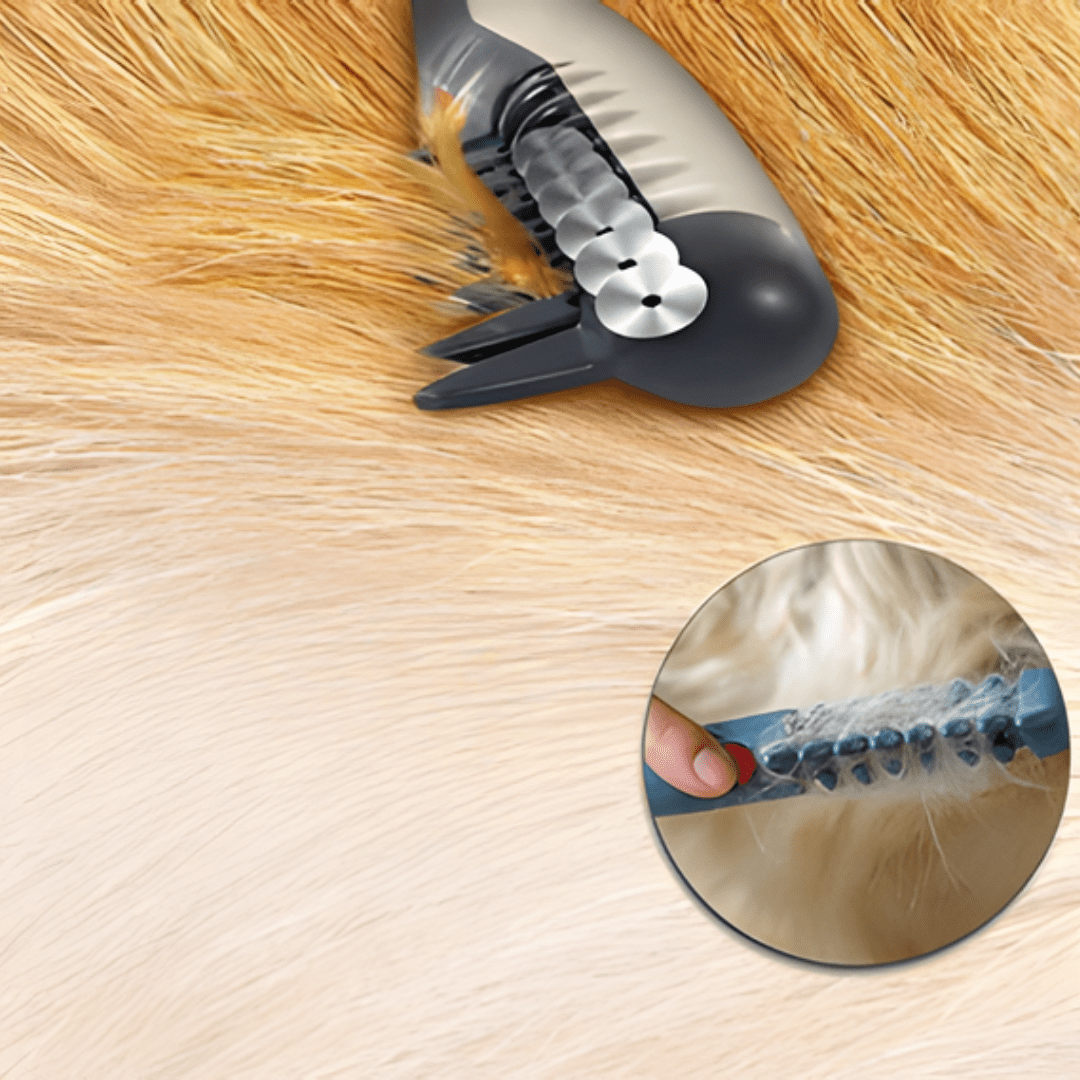 CALMCOAT – Taglia-pelo delicato per animali, adatto a tutti i tipi di pelo