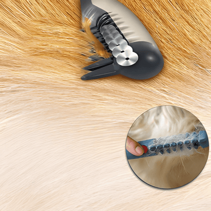 CALMCOAT – Taglia-pelo delicato per animali, adatto a tutti i tipi di pelo