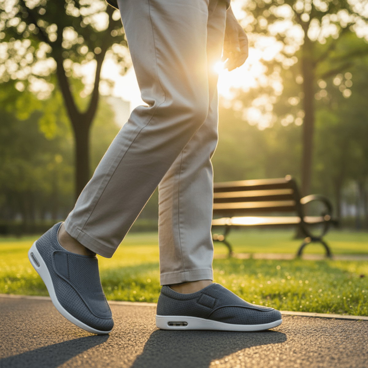 SWELLCOMFORT – Scarpe diabetiche con memory foam e design Zero-Drop