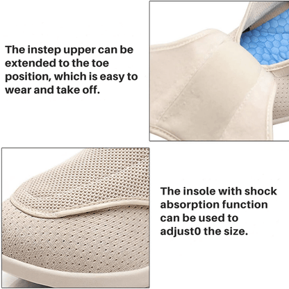 SWELLCOMFORT – Scarpe diabetiche con memory foam e design Zero-Drop