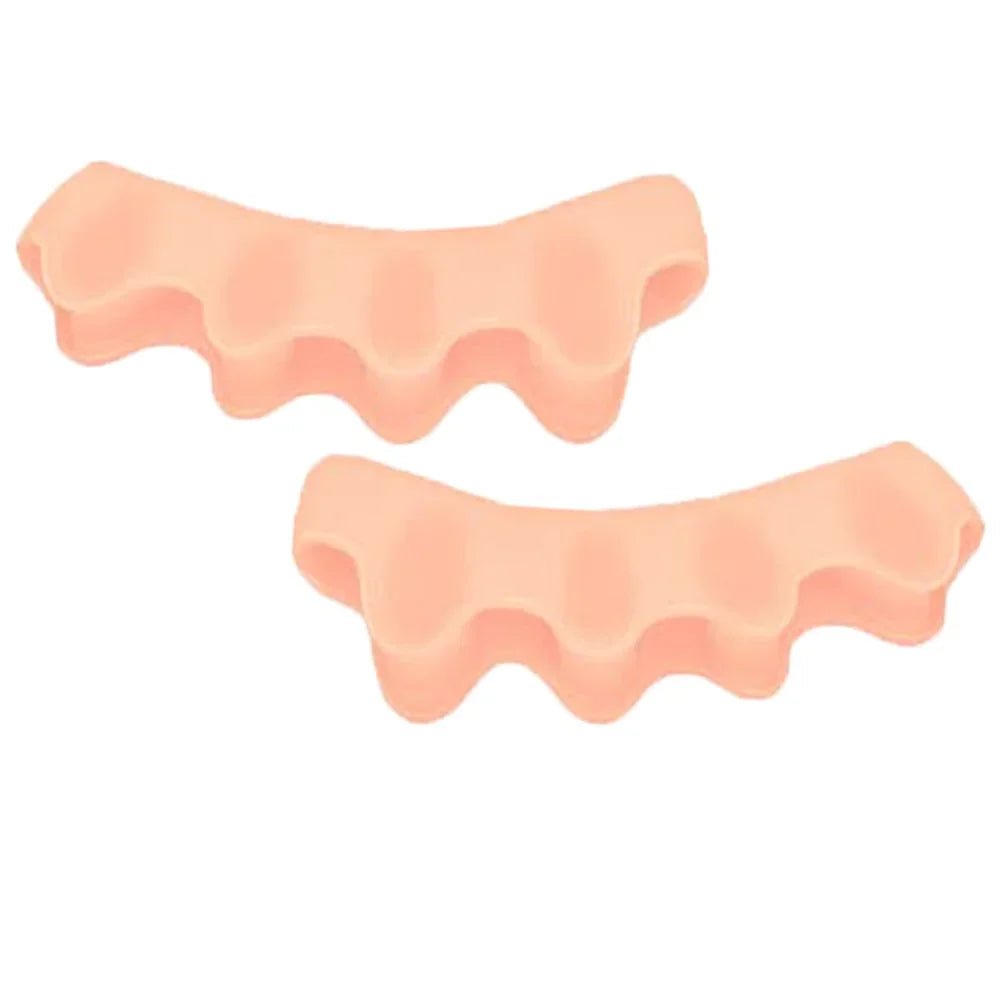 Equilibrio delle dita – Spaziatore per dita dei piedi in silicone per un allineamento naturale e comfort quotidiano