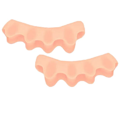 Equilibrio delle dita – Spaziatore per dita dei piedi in silicone per un allineamento naturale e comfort quotidiano