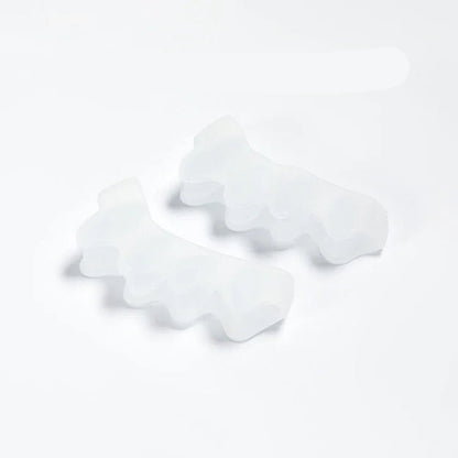Equilibrio delle dita – Spaziatore per dita dei piedi in silicone per un allineamento naturale e comfort quotidiano