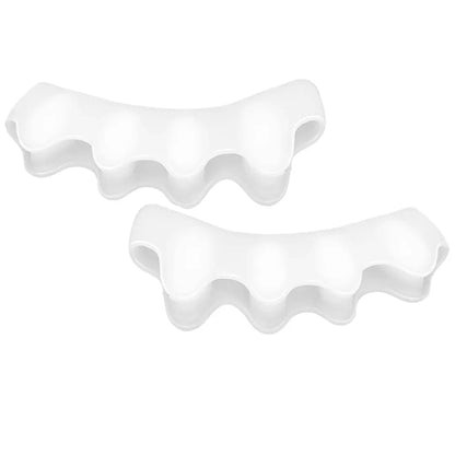 Equilibrio delle dita – Spaziatore per dita dei piedi in silicone per un allineamento naturale e comfort quotidiano