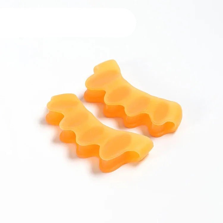 Equilibrio delle dita – Spaziatore per dita dei piedi in silicone per un allineamento naturale e comfort quotidiano