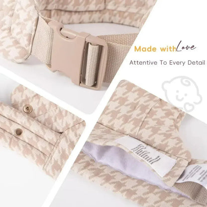 CUDDLEKIND – Portabebè ergonomico con 4 posizioni regolabili e cotone morbido