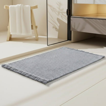 DRYLOOM – Tappetino da bagno spesso in microfibra assorbente per pavimenti del bagno sicuri