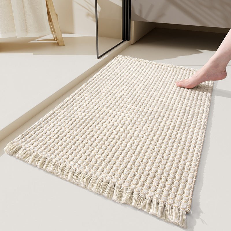 DRYLOOM – Tappetino da bagno spesso in microfibra assorbente per pavimenti del bagno sicuri