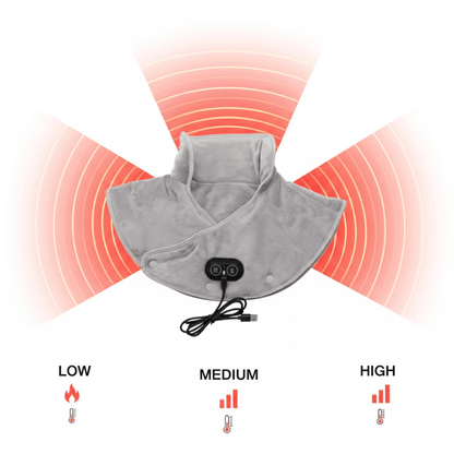 SOOTHSYNC – Avvolgimento termico per collo e spalle con calore regolabile