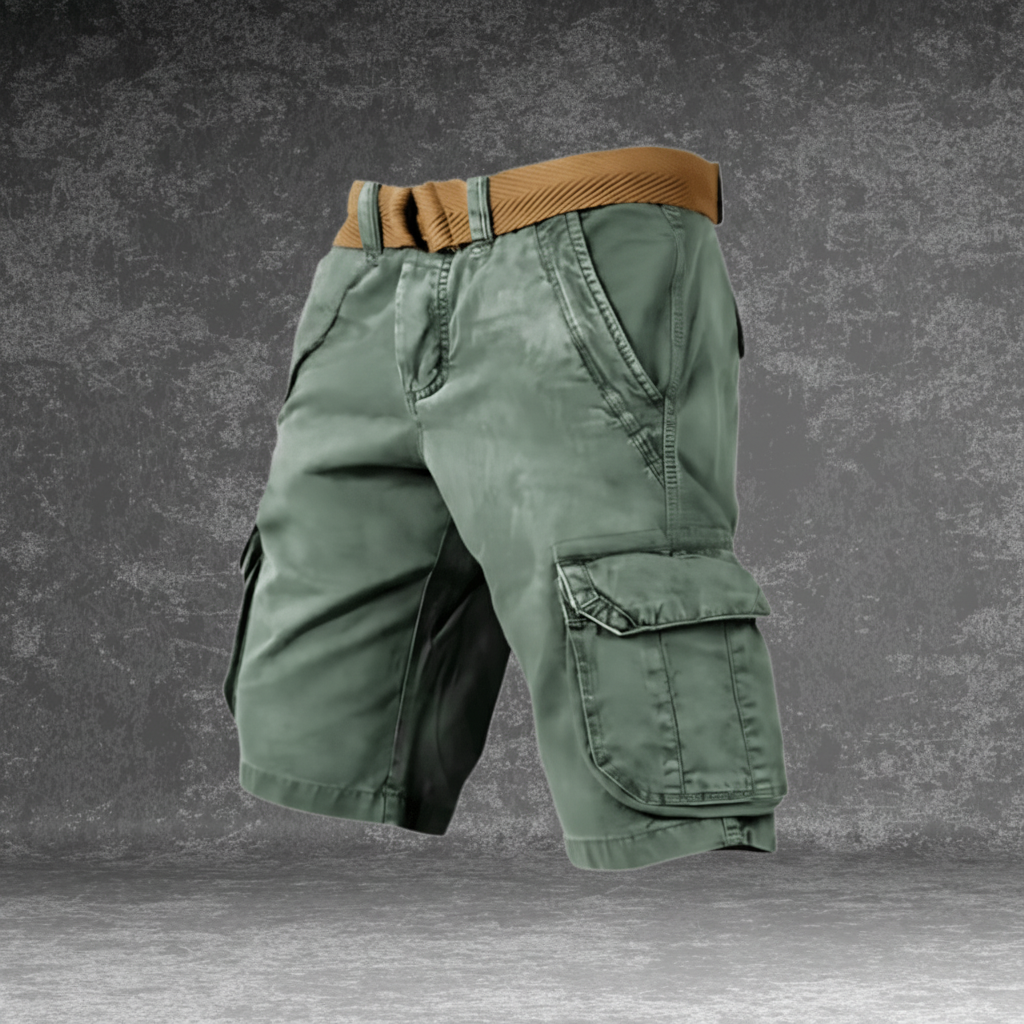 Dettaglio del tessuto leggero dei pantaloncini MAVERICK
