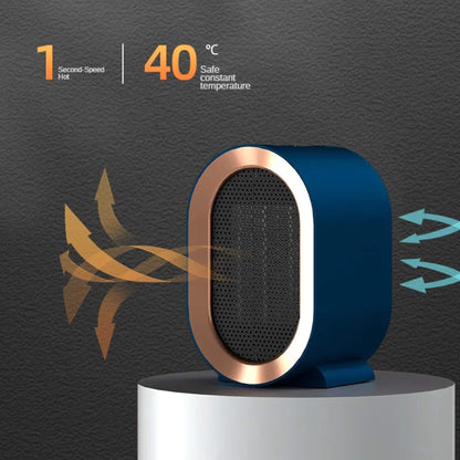 CeramiHeat | Riscaldatore portatile in ceramica compatto ed elegante per uso domestico e in ufficio