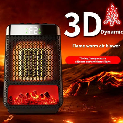 Ceramica | Riscaldatore elettrico portatile regolabile con controllo del termostato