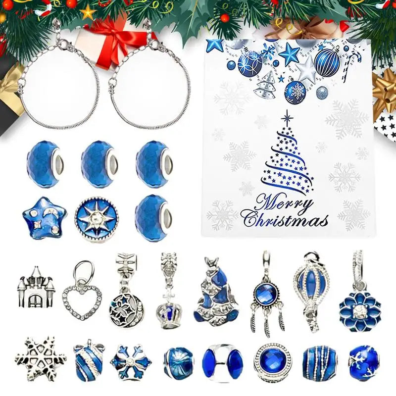 CharmCraft | Calendario dell'Avvento fai da te per realizzare braccialetti per bambini con perline creative