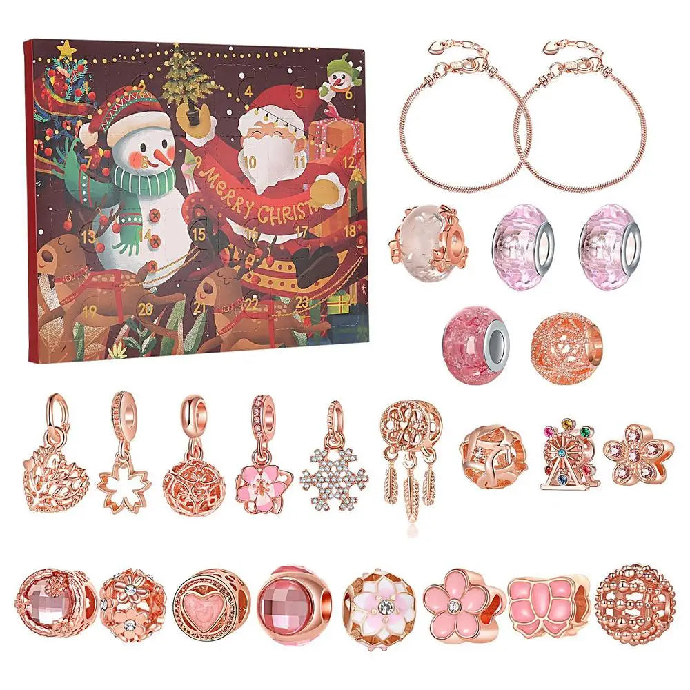 CharmCraft | Calendario dell'Avvento fai da te per realizzare braccialetti per bambini con perline creative