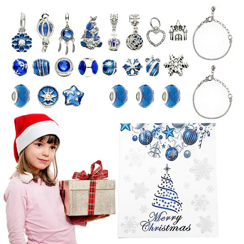 CharmCraft | Calendario dell'Avvento fai da te per realizzare braccialetti per bambini con perline creative
