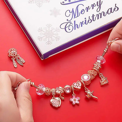 CharmCraft | Calendario dell'Avvento fai da te per realizzare braccialetti per bambini con perline creative