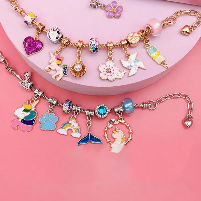 CharmCraft | Calendario dell'Avvento fai da te per realizzare braccialetti per bambini con perline creative