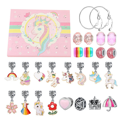 CharmCraft | Calendario dell'Avvento fai da te per realizzare braccialetti per bambini con perline creative