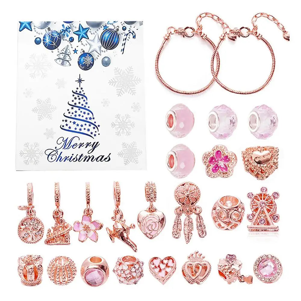 CharmCraft | Calendario dell'Avvento fai da te per realizzare braccialetti per bambini con perline creative