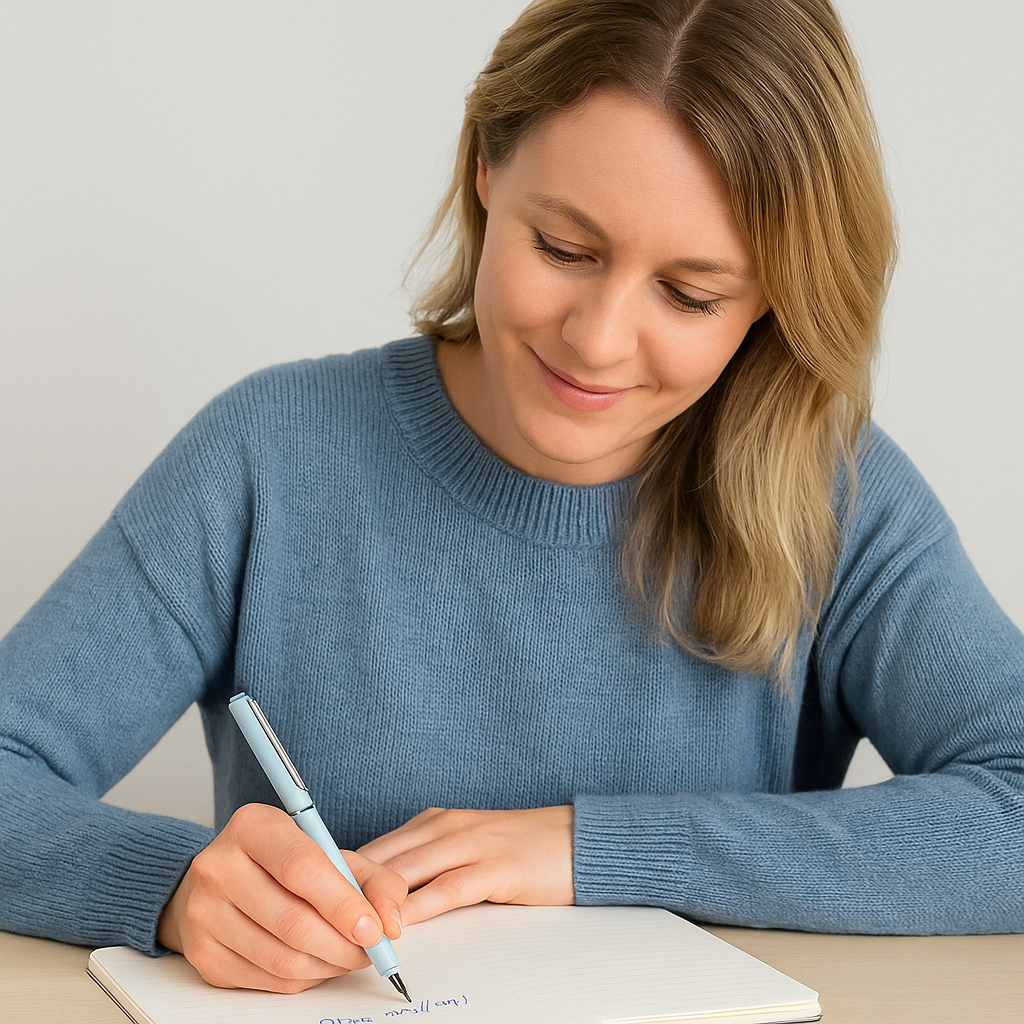 InkFlow™ – Penna stilografica retraibile con scrittura fluida