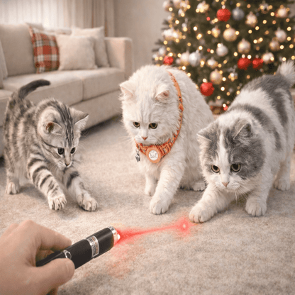 GLOWDOT – Mini puntatore laser LED e torcia 2-in-1 per animali domestici