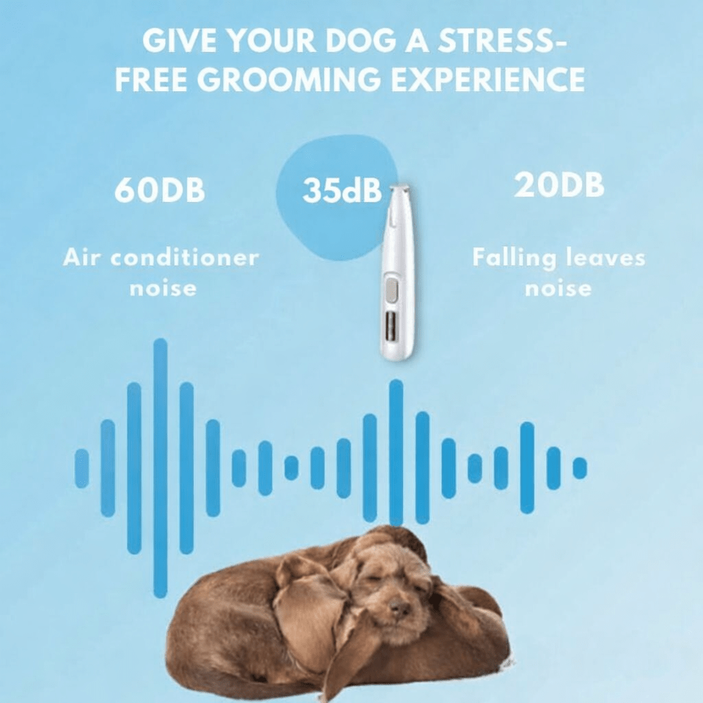 Tagliacapelli SilentPet - Silenzioso per zampine pulite e zone sensibili