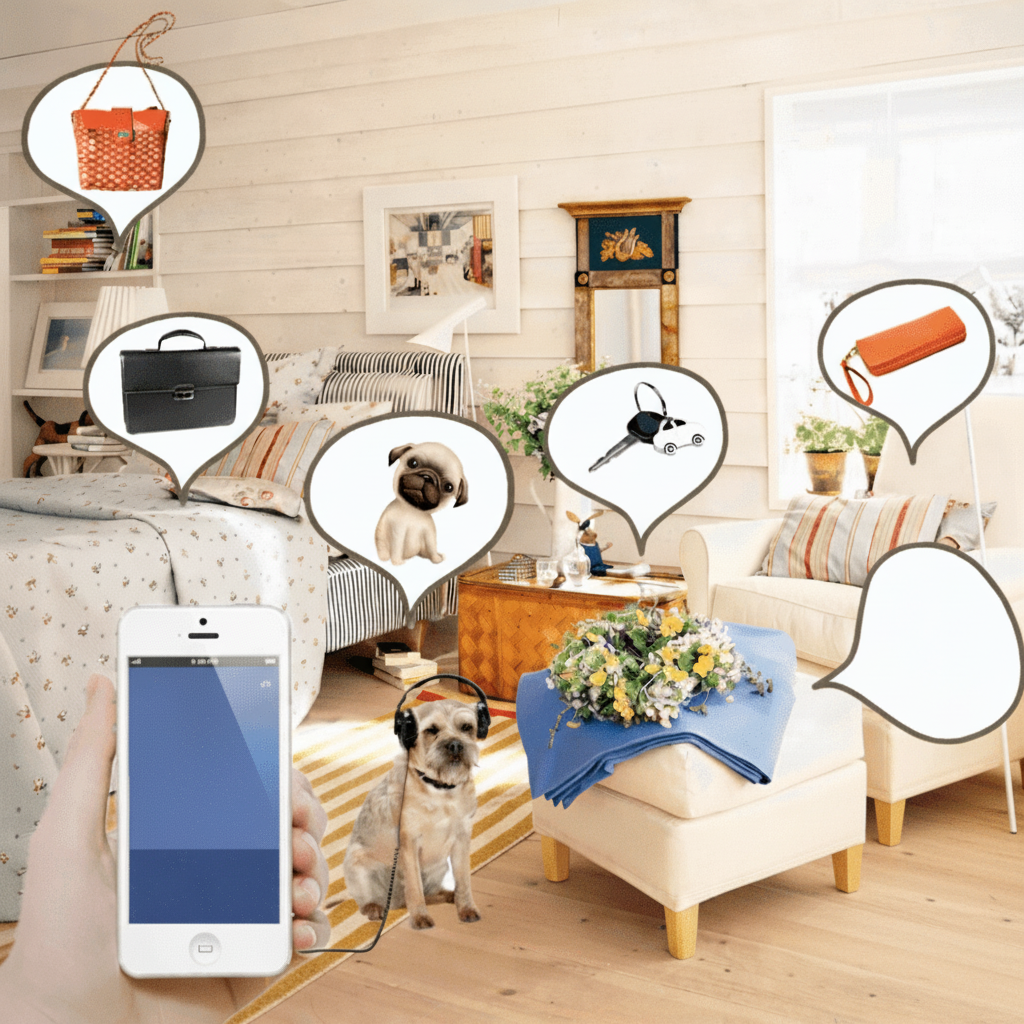 Localizzatore GPS per animali domestici intelligente - Tracciamento della posizione in tempo reale per animali domestici e oggetti