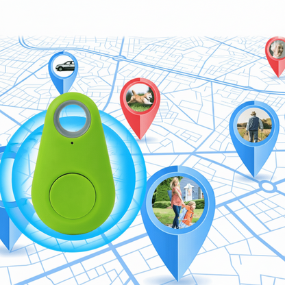 Localizzatore GPS per animali domestici intelligente - Tracciamento della posizione in tempo reale per animali domestici e oggetti