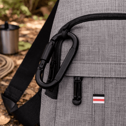 FIXRIDE – Set di ganci in alluminio bloccabili per uso all'aperto e quotidiano