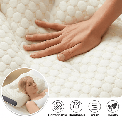 SPINECARE – Cuscino ortopedico ergonomico per collo e schiena