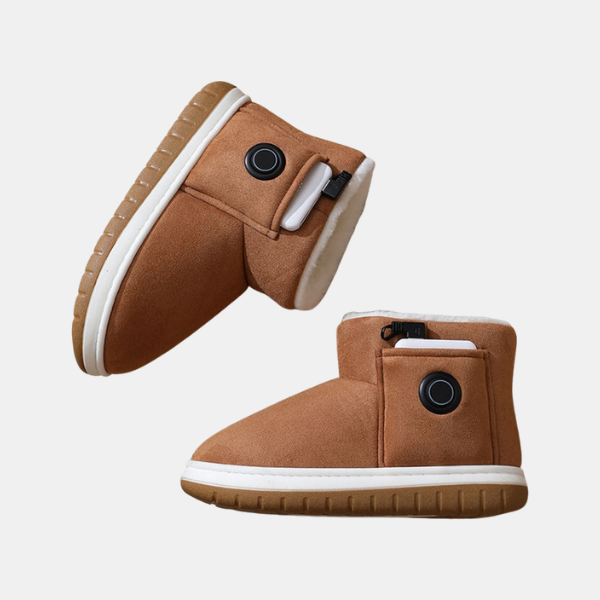 Pantofole Riscaldabili USB per Uomo e Donna – Pantofole Morbide con Controllo della Temperatura