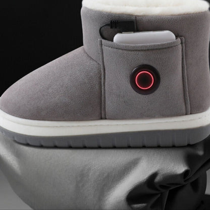 Pantofole Riscaldabili USB per Uomo e Donna – Pantofole Morbide con Controllo della Temperatura