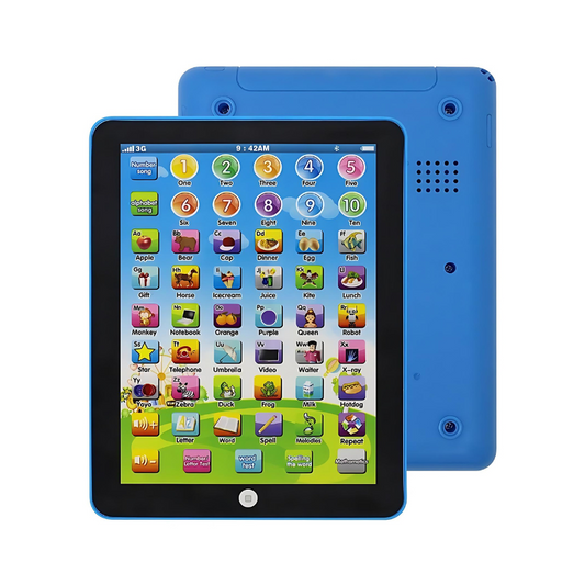 Tablet Educativo Interattivo per Bambini – Giocattolo Didattico 3–6 Anni in Plastica ABS
