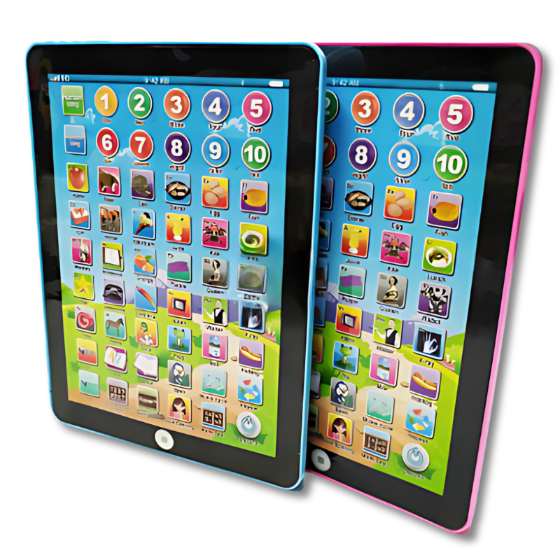 Tablet Educativo Interattivo per Bambini – Giocattolo Didattico 3–6 Anni in Plastica ABS