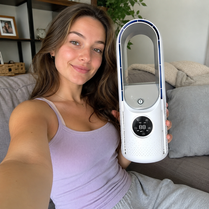 Ventilatore portatile per camera da letto