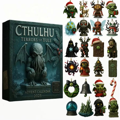 CthulhuCraft | Calendario dell'Avvento di Halloween in acrilico, unico e spaventoso, per collezionisti