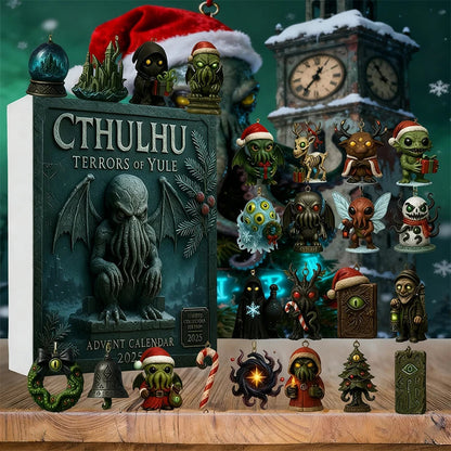 CthulhuCraft | Calendario dell'Avvento di Halloween in acrilico, unico e spaventoso, per collezionisti