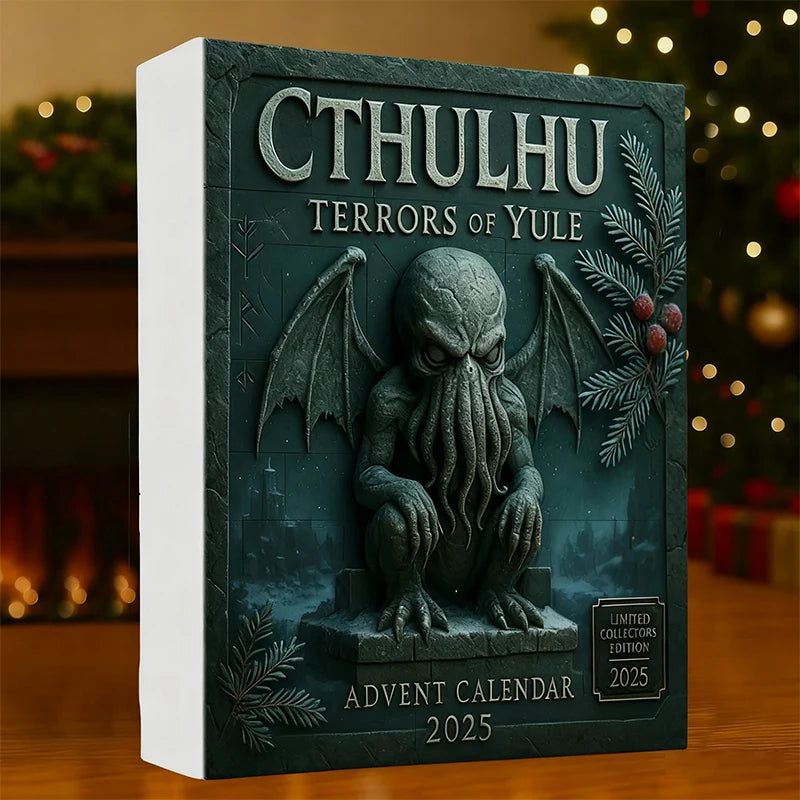 CthulhuCraft | Calendario dell'Avvento di Halloween in acrilico, unico e spaventoso, per collezionisti