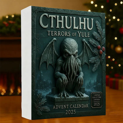 CthulhuCraft | Calendario dell'Avvento di Halloween in acrilico, unico e spaventoso, per collezionisti
