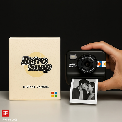 RetroSnap INSTANT™ – Cattura, Stampa, Vivi l’Istante