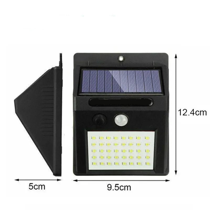 SOLARTRIGGER – Luce solare da parete con sensore di movimento per uso all'aperto