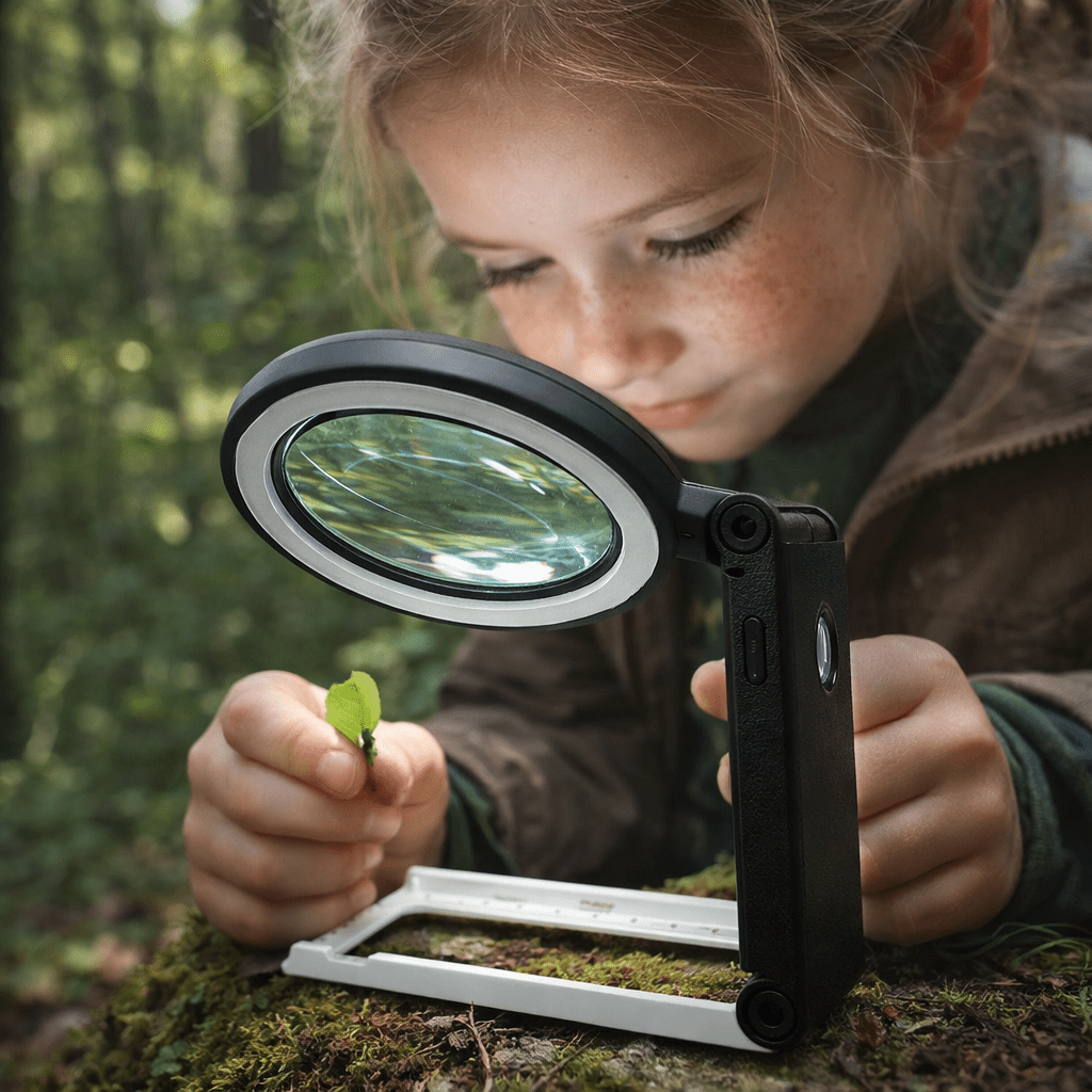 FEINZOOM – Ingranditore ad alte prestazioni con ingrandimento 10x/30x e 18 LED