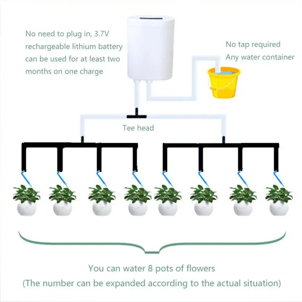 VERDANT – irrigazione intelligente per piante d'appartamento
