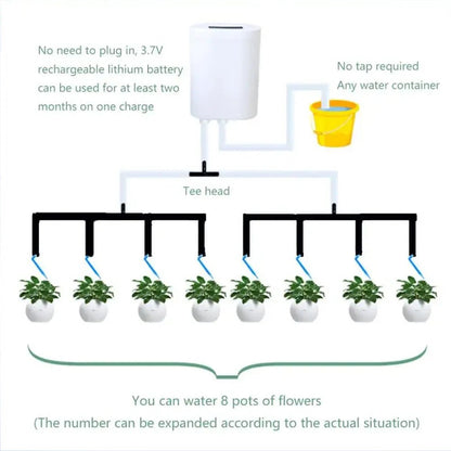 VERDANT – irrigazione intelligente per piante d'appartamento