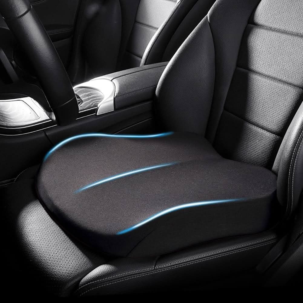 VIEWBOOST – Cuscino Ergonomico per Sedile dell'Auto per una Migliore Visibilità e Comfort