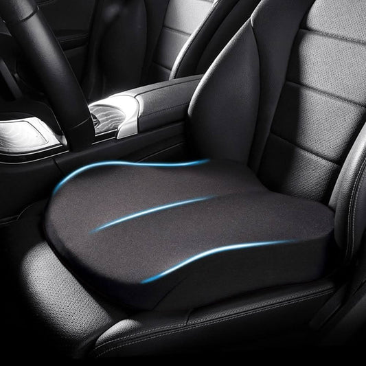 VIEWBOOST – Cuscino Ergonomico per Sedile dell'Auto per una Migliore Visibilità e Comfort